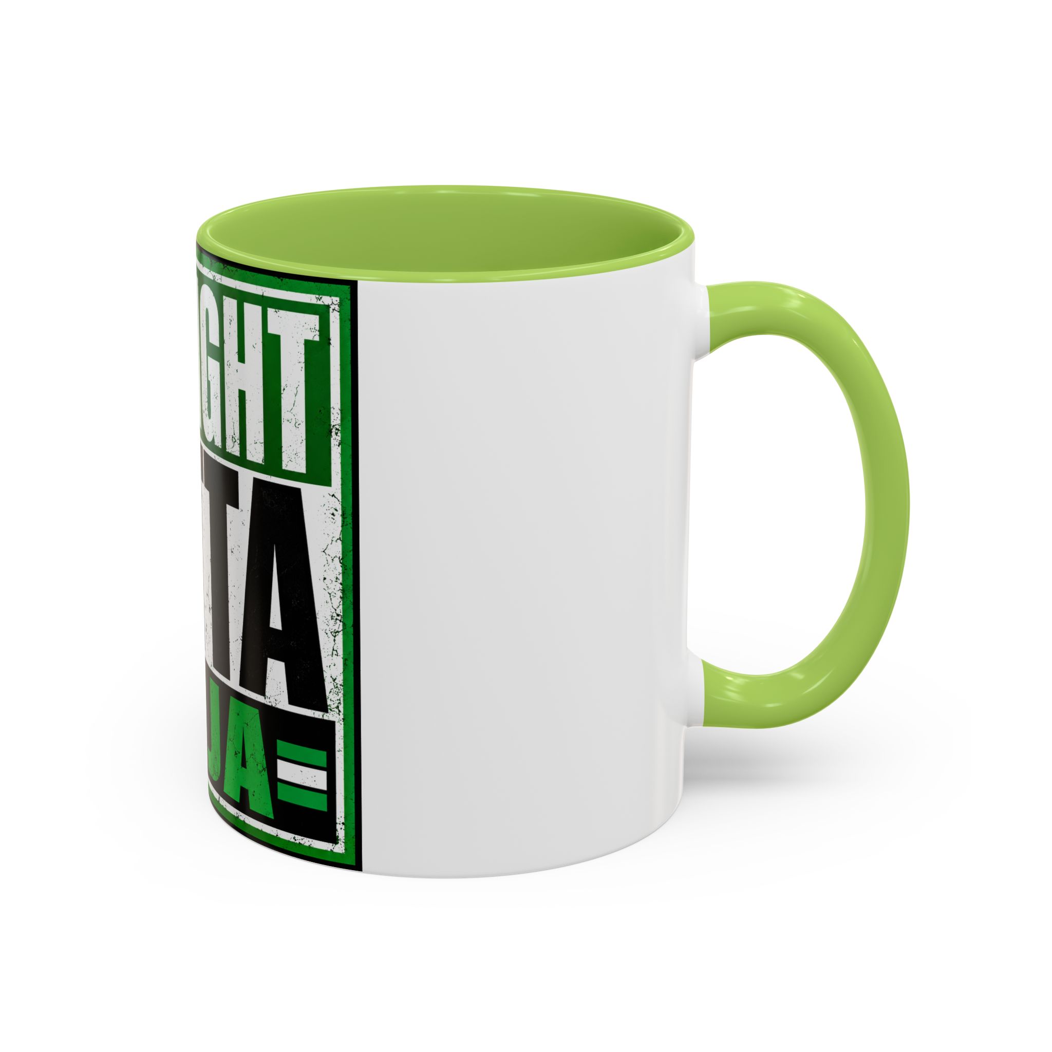 Straight Outta Naija Accent Coffee Mug — Nigerian Pride 11/15oz - Image 58