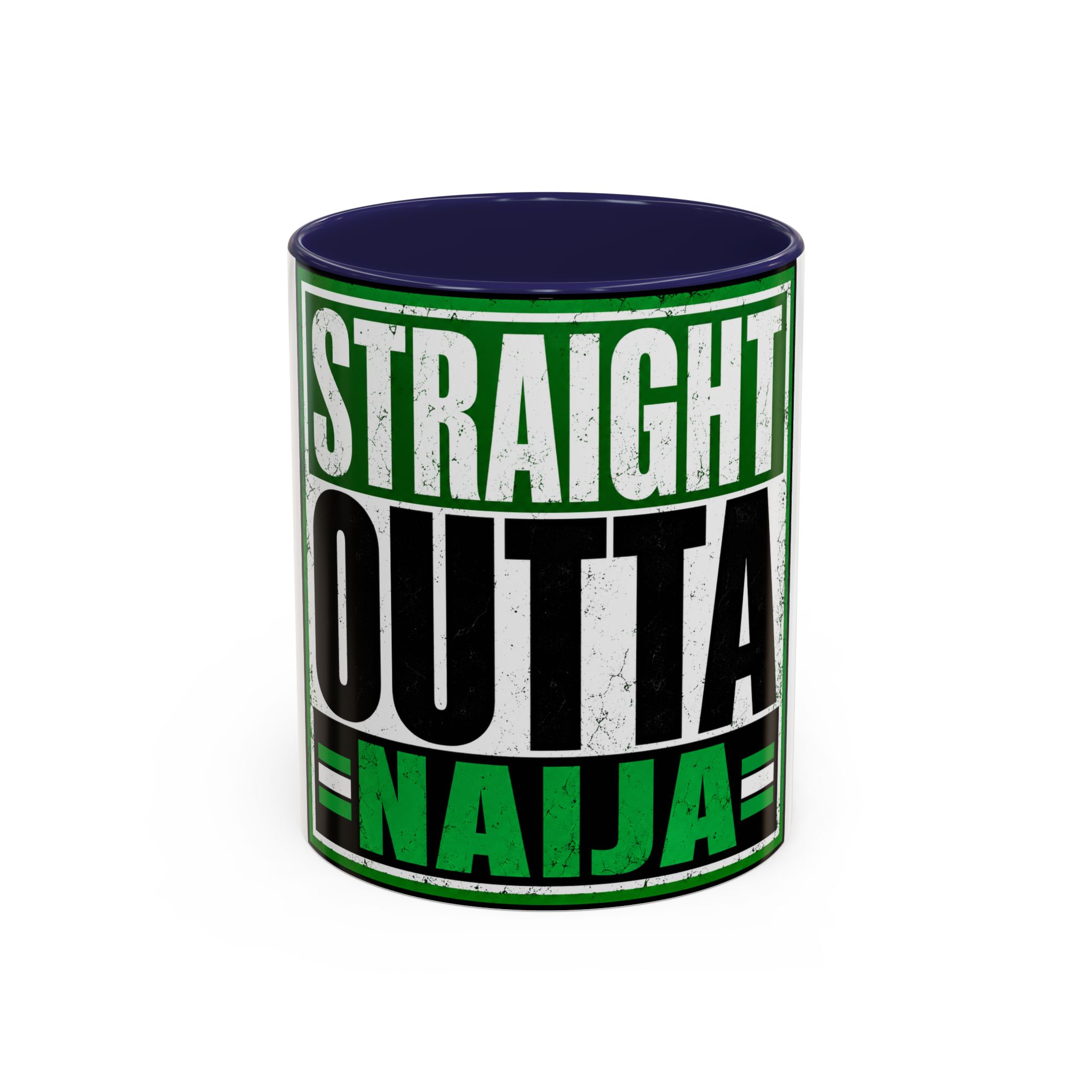 Straight Outta Naija Accent Coffee Mug — Nigerian Pride 11/15oz - Image 5