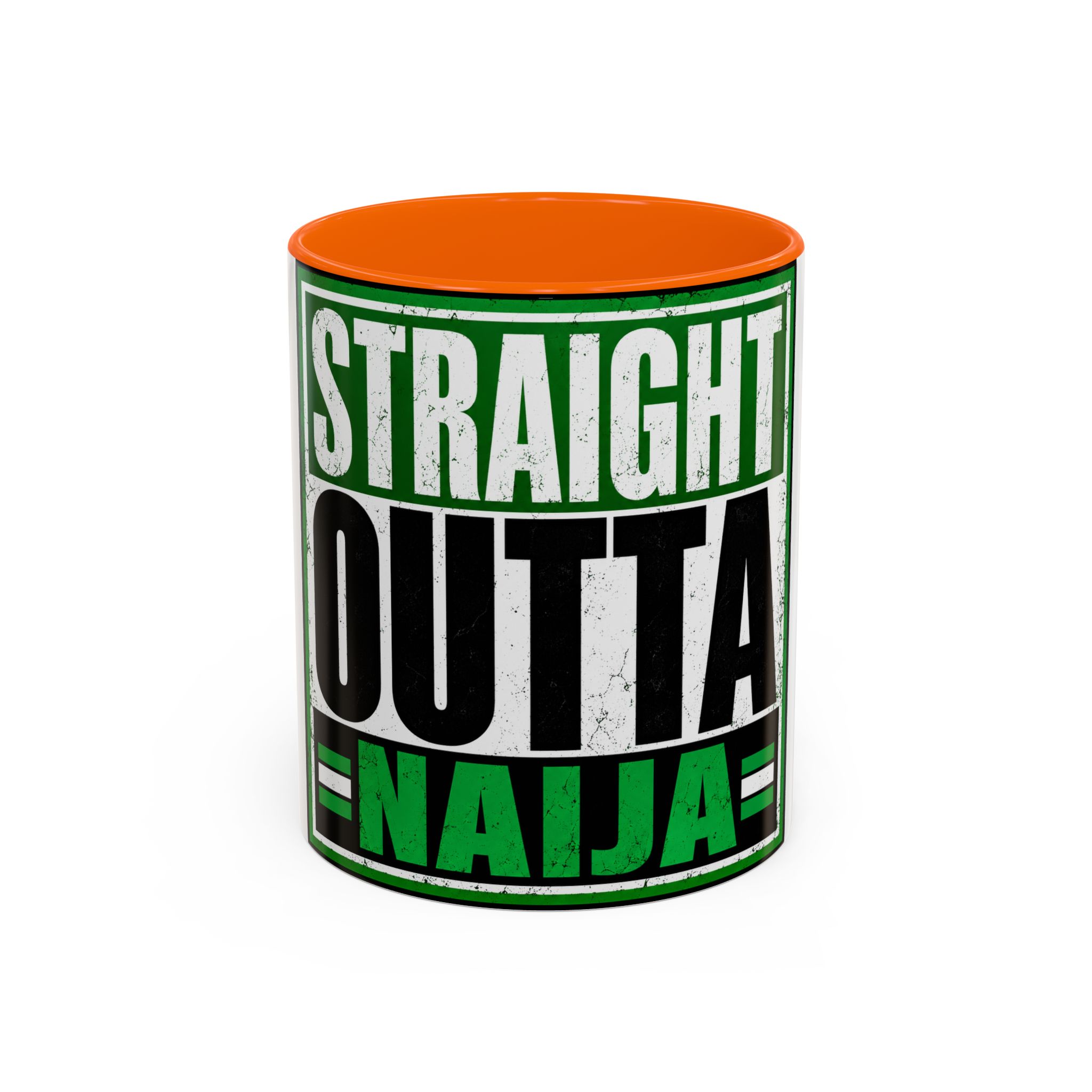 Straight Outta Naija Accent Coffee Mug — Nigerian Pride 11/15oz - Image 41