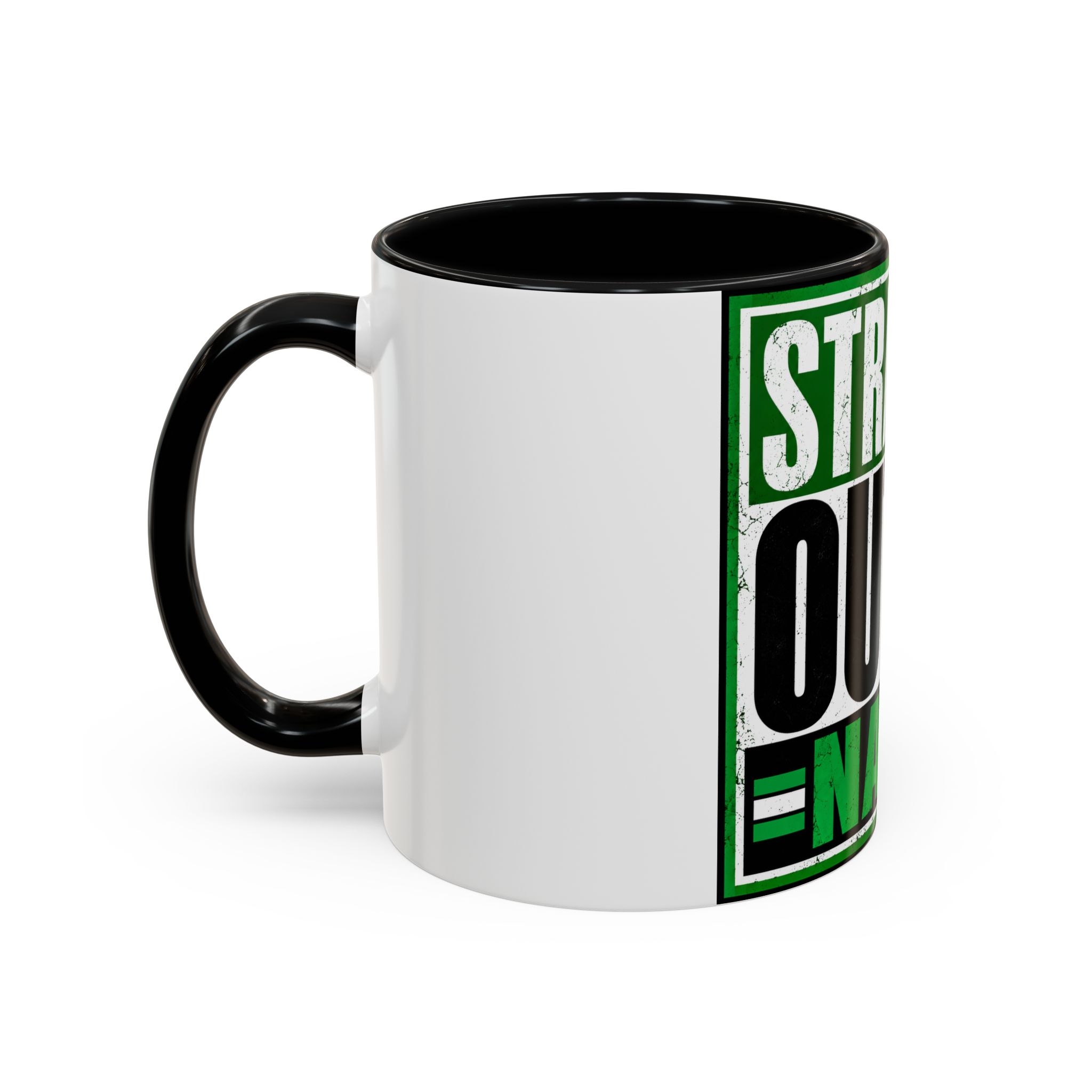 Straight Outta Naija Accent Coffee Mug — Nigerian Pride 11/15oz - Image 3