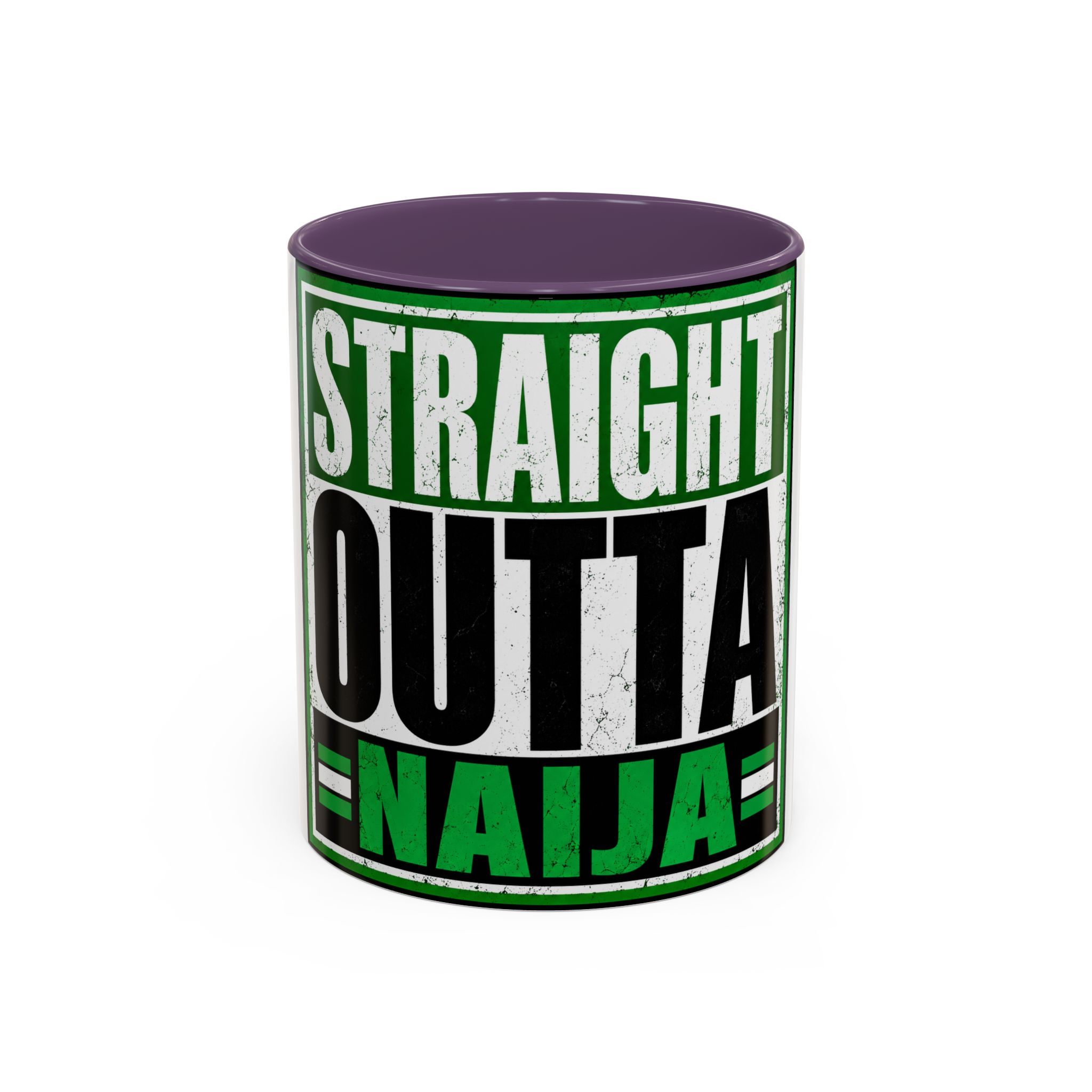 Straight Outta Naija Accent Coffee Mug — Nigerian Pride 11/15oz - Image 61
