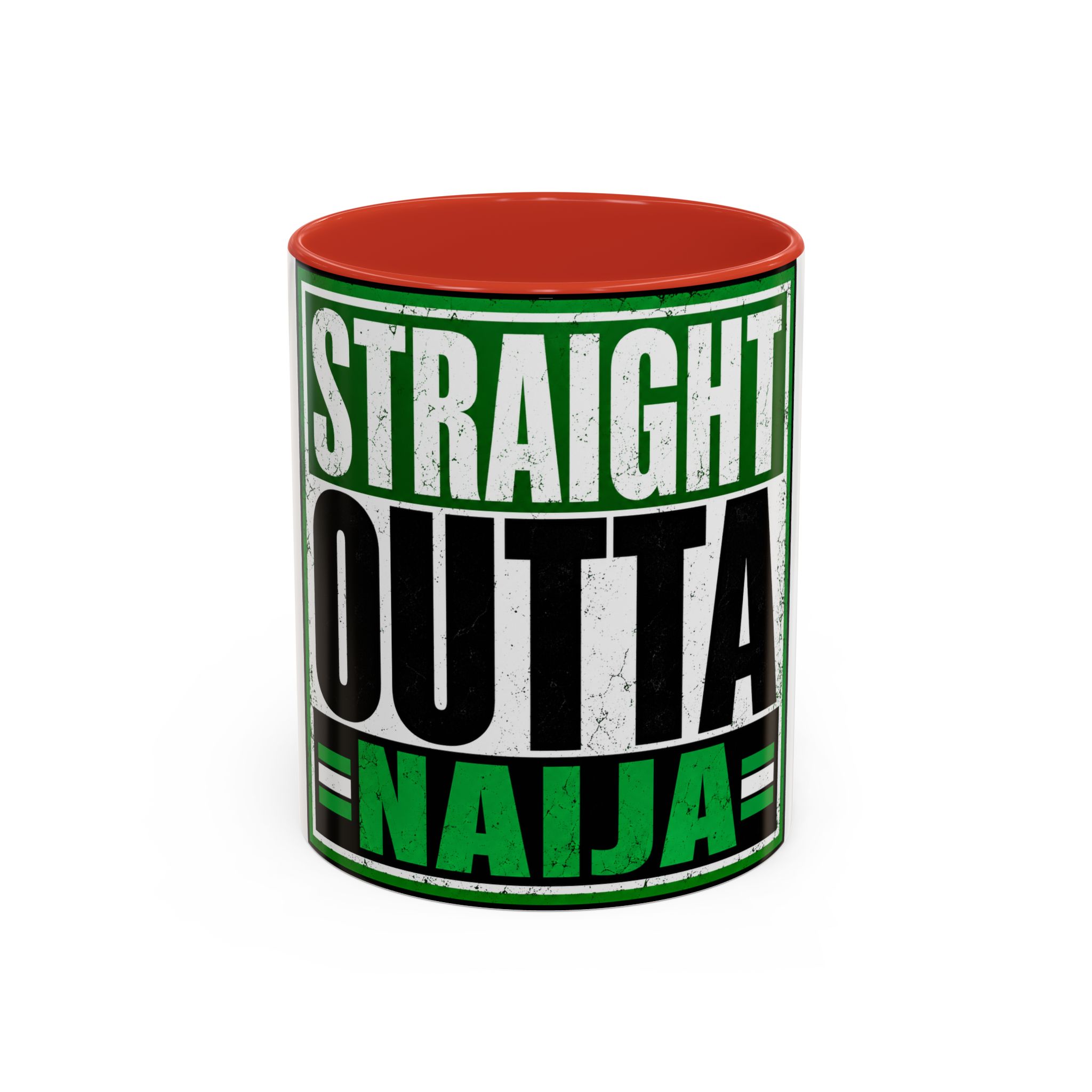 Straight Outta Naija Accent Coffee Mug — Nigerian Pride 11/15oz - Image 13