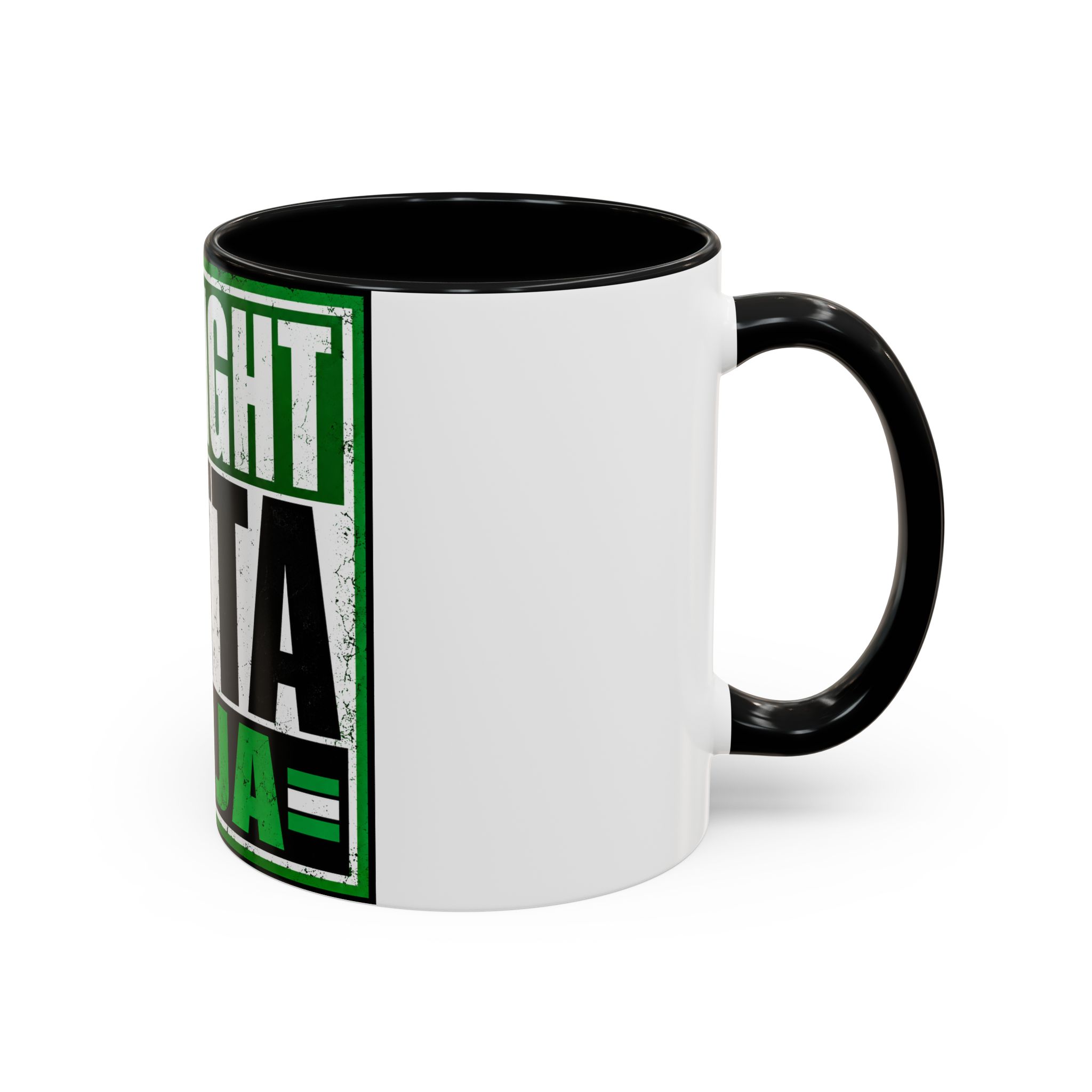 Straight Outta Naija Accent Coffee Mug — Nigerian Pride 11/15oz - Image 2