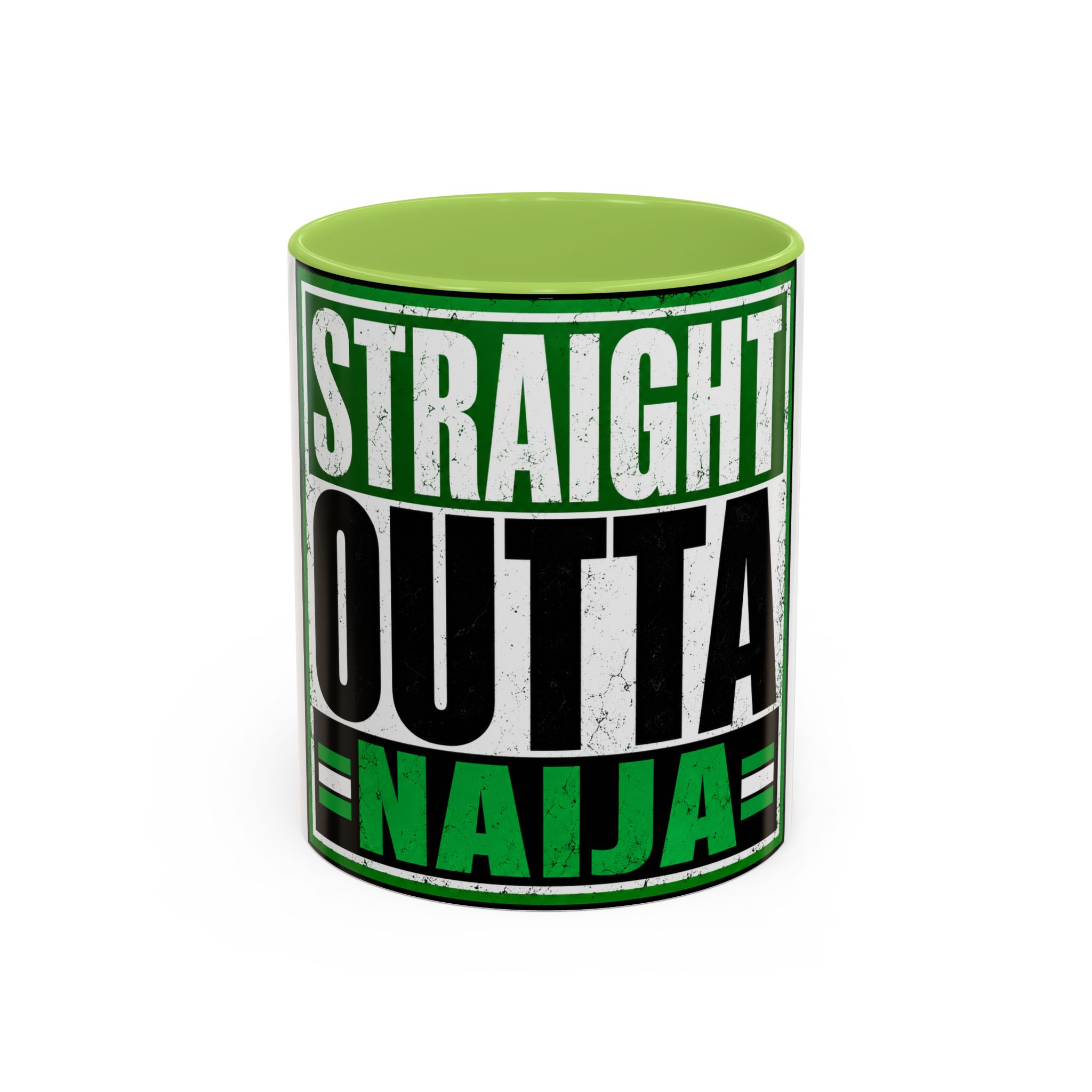 Straight Outta Naija Accent Coffee Mug — Nigerian Pride 11/15oz - Image 57